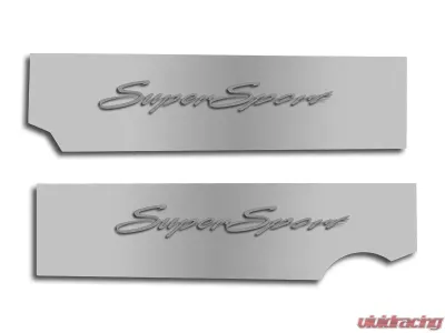 American Car Craft 2Pc Super Sport Fuel Rail Cover Trim Chevrolet Camaro SS 2010-2015 - ACC-103008