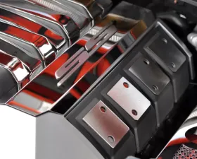 American Car Craft Fuel Rail Covers w/Laser-Cut SS Lettering Chevrolet Camaro SS 2010-2015