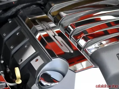 American Car Craft Fuel Rail Covers w/Laser-Cut SS Lettering Chevrolet Camaro SS 2010-2015 - ACC-103014