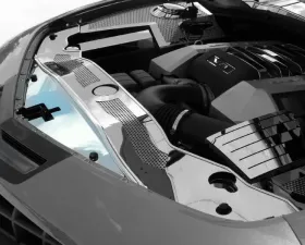 American Car Craft Polished Stainless Steel Front Header Plate Chevrolet Camaro 2010-2015