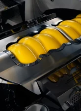 American Car Craft Brushed Polished Stainless Steel Plenum Cover Camaro SS 2010-2015                                     - ACC-103035 - Image 3