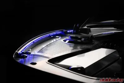American Car Craft Stainless Inner Fender Liner w/White LED Illumination Chevrolet Camaro 2010-2015 - ACC-103051-WHTL