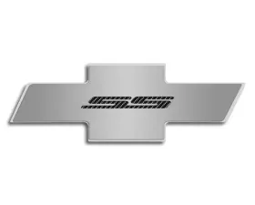 American Car Craft Stainless Steel Black Carbon Fiber Hood Badge SS Emblem Chevrolet Camaro SS 2010-2015