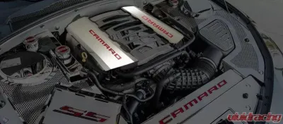 American Car Craft 2Pc Polished Stainless Steel Fuel Rail Cover Chevrolet Camaro SS 2016-2021 - ACC-103077