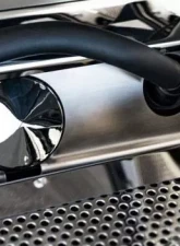 American Car Craft Brushed Stainless Steel Lower Fuel Rails Chevrolet Camaro SS 2016-2021                                     - ACC-103081 - Image 2