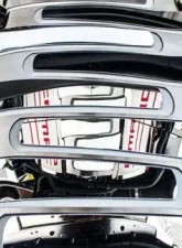 American Car Craft 9pc Brushed/Polished Stainless Steel Plenum Cover Chevrolet Camaro SS 2016-2021                                     - ACC-103082 - Image 2