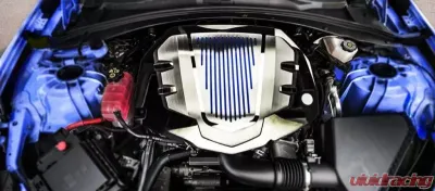 American Car Craft Black Carbon Fiber Stainless Steel V6 1LT Engine Shroud Chevrolet Camaro RS 2016-2020 - ACC-103112-BLK