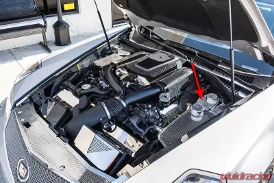 American Car Craft Perforated Stainless Steel Master Cylinder Cover Cadillac XLR 2004-2009 - ACC-123003