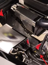 American Car Craft 2Pc Perforated Stainless Steel Lower Fuel Rail Covers Cadillac XLR-V 2006-2009                                     - ACC-123013 - Image 2