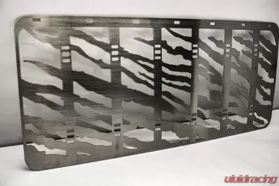 American Car Craft Brushed Stainless Steel Safari Style Grille Jeep Wrangler JK 2007-2018 - ACC-142002