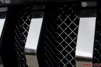 American Car Craft Stainless Steel Front Lower Chrome Mesh w/Gladiator Grille Jeep Wrangler JK 2007-2018 - ACC-142040