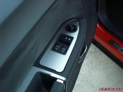 American Car Craft 2Pc Brushed Stainless Steel Door Arm Control Trim Dodge Challenger 5.7L | SRT8 2008-2014 - ACC-151002