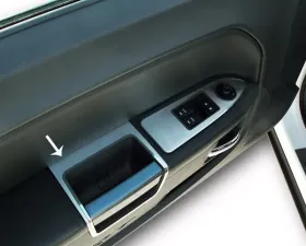 American Car Craft 2Pc Brushed Stainless Steel Door Handle Pull Trim Dodge Challenger 5.7L | SRT8 2008-2014