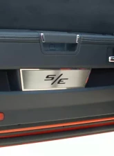 American Car Craft 2Pc Brushed Stainless Steel Door Badge Plate w/Laser-cut S/E Lettering Dodge Challenger 2008-2014                                     - ACC-151009 - Image 2