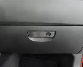 American Car Craft Brushed Stainless Steel Glove Box Trim Plate Dodge Challenger 5.7L | SRT8 2008-2014