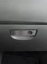 American Car Craft Brushed Stainless Steel Glove Box Trim Plate Dodge Challenger 5.7L | SRT8 2008-2014                                     - ACC-151011 - Image 3