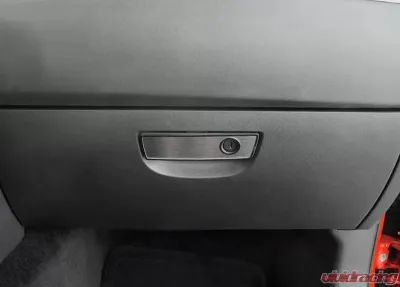 American Car Craft Brushed Stainless Steel Glove Box Trim Plate Dodge Challenger 5.7L | SRT8 2008-2014 - ACC-151011