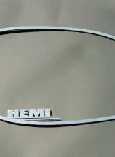 American Car Craft 2Pc Brushed Stainless Steel Side Mirror Trim HEMI Dodge Challenger 2008-2019                                     - ACC-151014 - Image 2