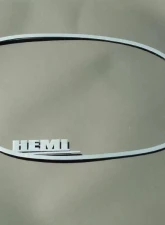 American Car Craft 2Pc Brushed Stainless Steel Side Mirror Trim HEMI Dodge Challenger 2008-2019                                     - ACC-151014 - Image 3