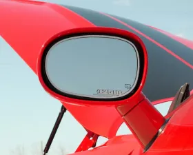 American Car Craft 2Pc Brushed Stainless Steel Side Mirror Trim 425HP Dodge Challenger 2008-2019