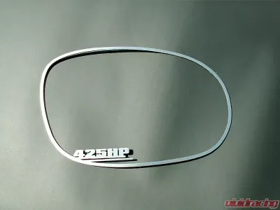 American Car Craft 2Pc Brushed Stainless Steel Side Mirror Trim 425HP Dodge Challenger 2008-2019 - ACC-151015