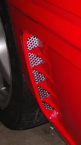 American Car Craft Side Vents Perforated 2pc Chevrolet Corvette 1995-1996 - ACC-022004