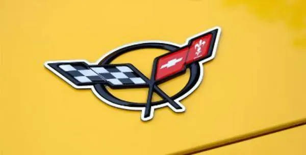 American Car Craft Emblem Trim Polished Convertible Waterfall Chevrolet Corvette 1997-2004 - ACC-031025