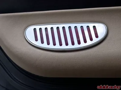 American Car Craft Door Panel Light Reflector Covers Polished 2pc Chevrolet Corvette 1997-2004 - ACC-031044