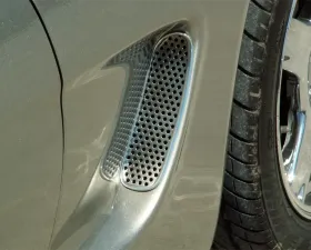 American Car Craft Vent Grilles Perforated Side Vent 2pc Chevrolet Corvette 1997-2004