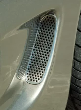 American Car Craft Vent Grilles Perforated Side Vent 2pc Chevrolet Corvette 1997-2004                                     - ACC-032015 - Image 2