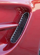 American Car Craft Vent Grilles Laser Mesh Side Vents Chevrolet Corvette 1997-2004                                     - ACC-032021 - Image 3