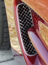 American Car Craft Vent Grilles Laser Mesh Side Vents Chevrolet Corvette 1997-2004                                     - ACC-032021 - Image 3