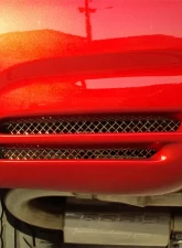 American Car Craft Vent Grilles Laser Mesh Rear Bumper  2pc Chevrolet Corvette 1997-2004                                     - ACC-032022 - Image 2