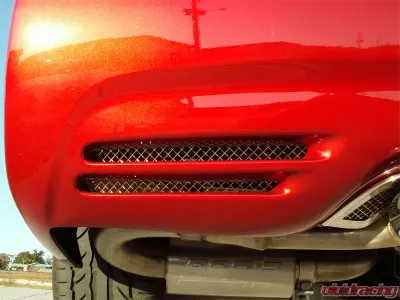 American Car Craft Vent Grilles Laser Mesh Rear Bumper  2pc Chevrolet Corvette 1997-2004 - ACC-032022