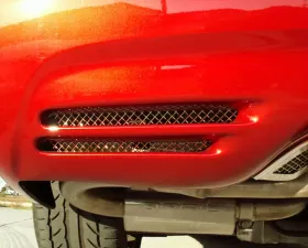 American Car Craft Vent Grilles Laser Mesh Rear Bumper  2pc Chevrolet Corvette 1997-2004