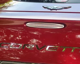 American Car Craft 5th Brake Light Grille Polished Billet Style Chevrolet Corvette 1997-2004