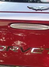 American Car Craft 5th Brake Light Grille Polished Billet Style Chevrolet Corvette 1997-2004                                     - ACC-032041 - Image 3