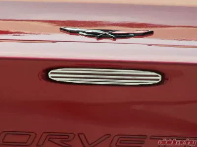 American Car Craft 5th Brake Light Grille Polished Billet Style Chevrolet Corvette 1997-2004 - ACC-032041