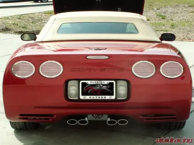 American Car Craft 5th Brake Light Grille Polished Billet Style Chevrolet Corvette 1997-2004 - ACC-032041