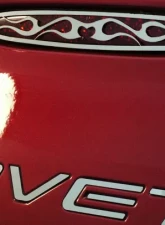 American Car Craft Rear Bumper Letters Polished Corvette GML Chevrolet Corvette 1997-2004                                     - ACC-032049 - Image 2