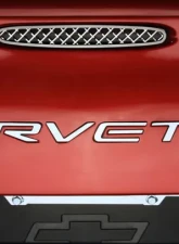 American Car Craft Rear Bumper Letters Polished Corvette GML Chevrolet Corvette 1997-2004                                     - ACC-032049 - Image 3