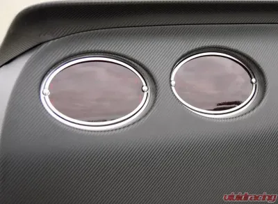 American Car Craft Taillight Trim Rings Polished 4pc Chevrolet Corvette 1997-2004 - ACC-032053