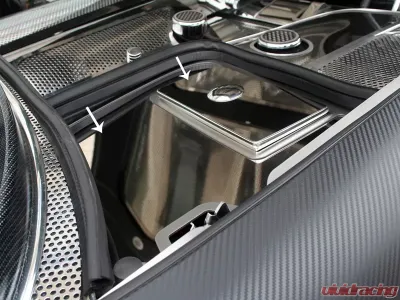 American Car Craft Polished Stainless Steel Battery Fuse Box Cover Chevrolet Corvette C5 | Z06 1997-2004 - ACC-033010