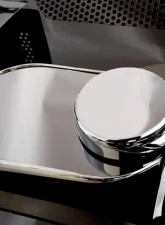 American Car Craft Polished Stainless Steel Brake Master Cylinder Cover w/Cap Cover Chevrolet Corvette C5 | Z06 1997-2004                                     - ACC-033014 - Image 3