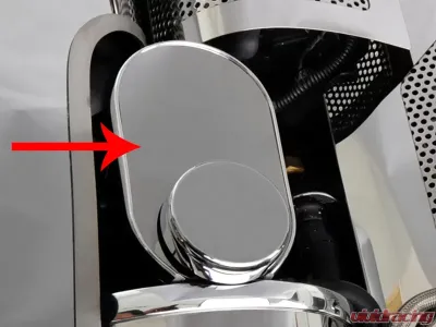 American Car Craft Polished Stainless Steel Brake Master Cylinder Cover w/Cap Cover Chevrolet Corvette C5 | Z06 1997-2004 - ACC-033014