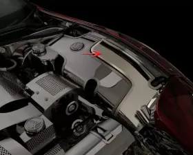 American Car Craft Polished Inner Fender Extended Accent Plates Chevrolet Corvette C5 | Z06 1997-2004