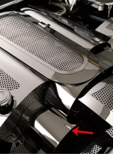 American Car Craft Polished Belt Tension Cover Chevrolet Corvette C5 | Z06 1997-2004                                     - ACC-033044 - Image 2