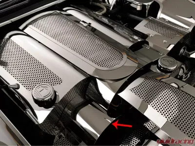 American Car Craft Polished Belt Tension Cover Chevrolet Corvette C5 | Z06 1997-2004 - ACC-033044