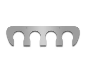 American Car Craft Brushed Stainless Exhaust Filler Panel Chevrolet Corvette C7 | Z06 | Z51 2014-2019
