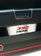 American Car Craft 2Pc Brushed Stainless Steel 392 HEMI Door Badge Dodge Challenger 2008-2014                                     - ACC-151034 - Image 3